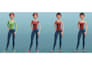 model and rig 3d character in bender, cc4, c4d, iclone 8, unity, mmd, vroid, vrm